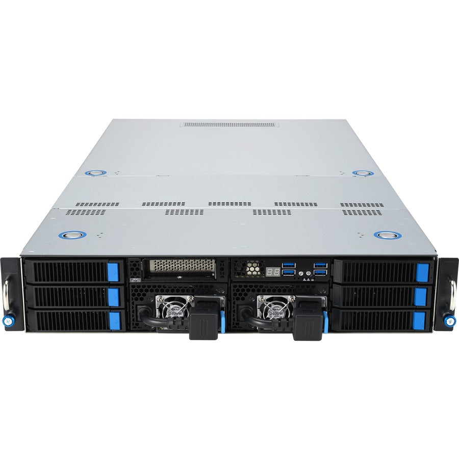 Asus Barebone System - 2U Rack-mountable - Socket SP5 LGA-6096 - 1 x Processor Support - A