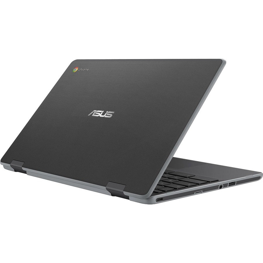Asus Chromebook C204 C204MA-YZ02-GR 11.6 Rugged Chromebook - HD - Intel Celeron N4020 - 4 GB - 32 GB Flash Memory - Dark Gray