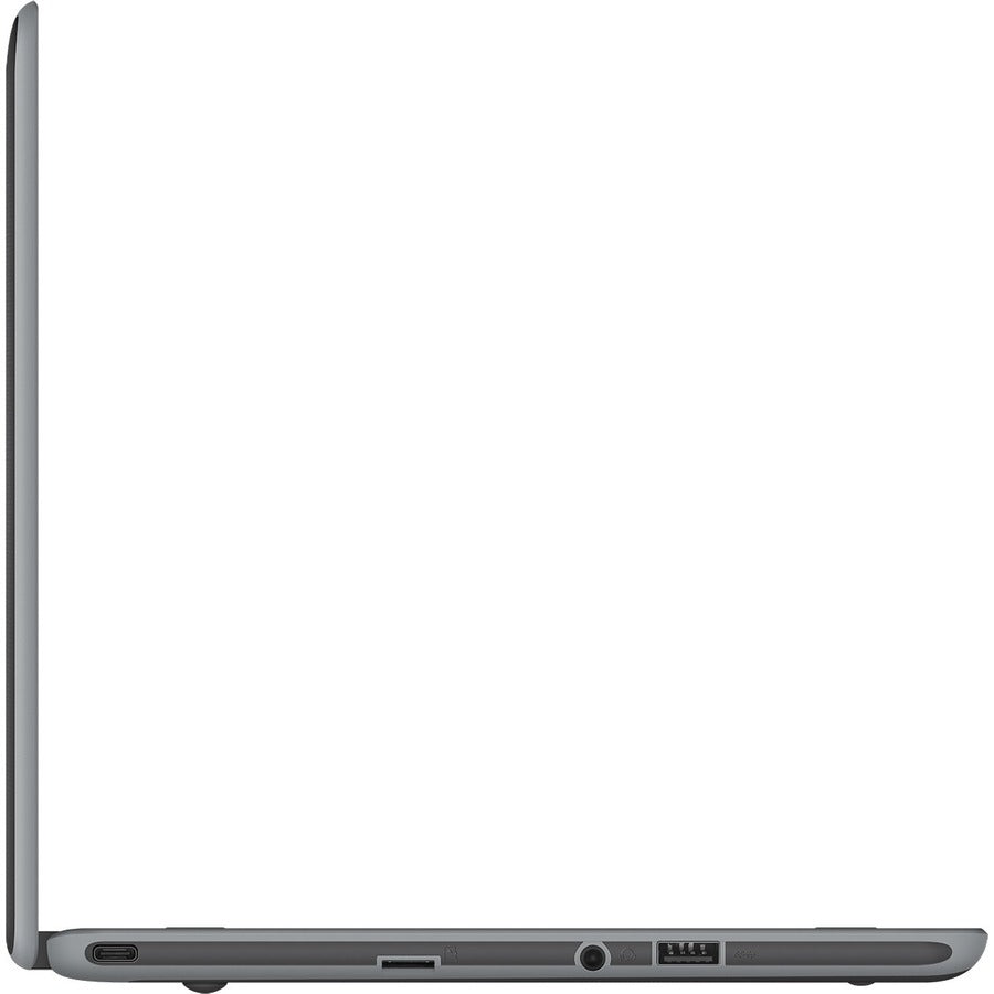 Asus Chromebook C204 C204MA-YZ02-GR 11.6 Rugged Chromebook - HD - Intel Celeron N4020 - 4 GB - 32 GB Flash Memory - Dark Gray