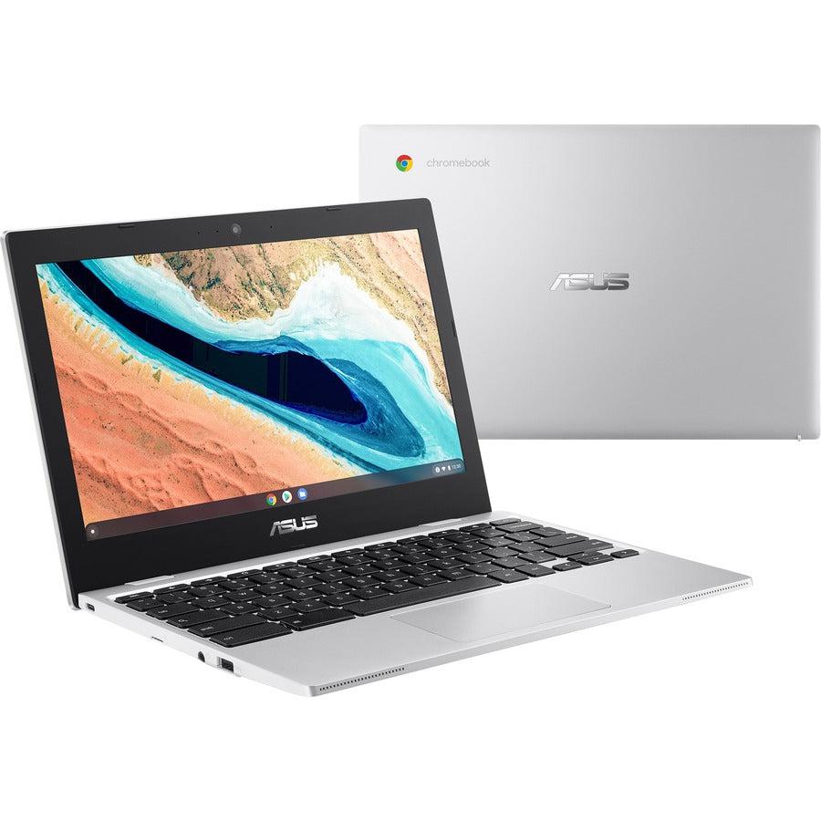 Asus Chromebook CX1101CMA-DB44 11.6" Chromebook - HD - 1366 x 768 - Intel Celeron N4020 Dual-core (2 Core) 1.10 GHz - 4 GB Total RAM - 64 GB Flash Memory - Transparent Silver