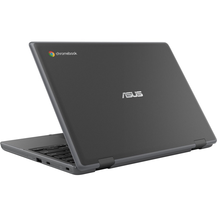 Asus Chromebook Cr1 Cr1100Cka-Yz142 11.6" Rugged Chromebook - Hd - 1366 X 768 - Intel Celeron N5100 Quad-Core (4 Core) 1.10 Ghz - 4 Gb Total Ram - 32 Gb Flash Memory - Dark Gray