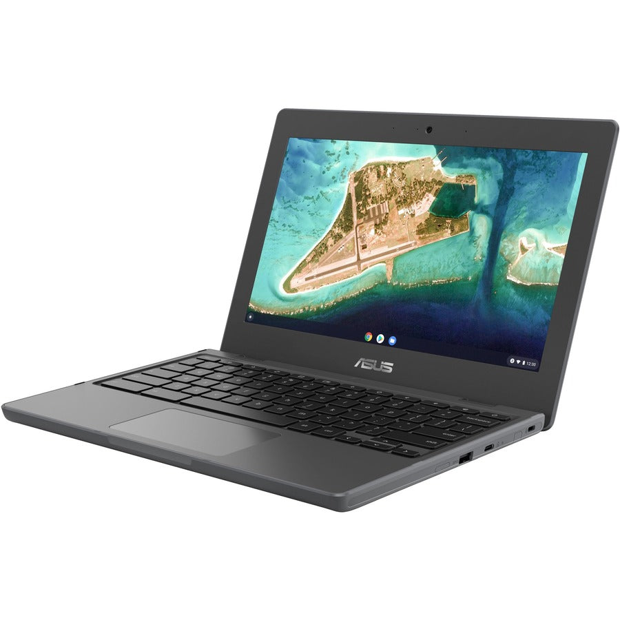 Asus Chromebook Cr1 Cr1100Cka-Yz142 11.6" Rugged Chromebook - Hd - 1366 X 768 - Intel Celeron N5100 Quad-Core (4 Core) 1.10 Ghz - 4 Gb Total Ram - 32 Gb Flash Memory - Dark Gray