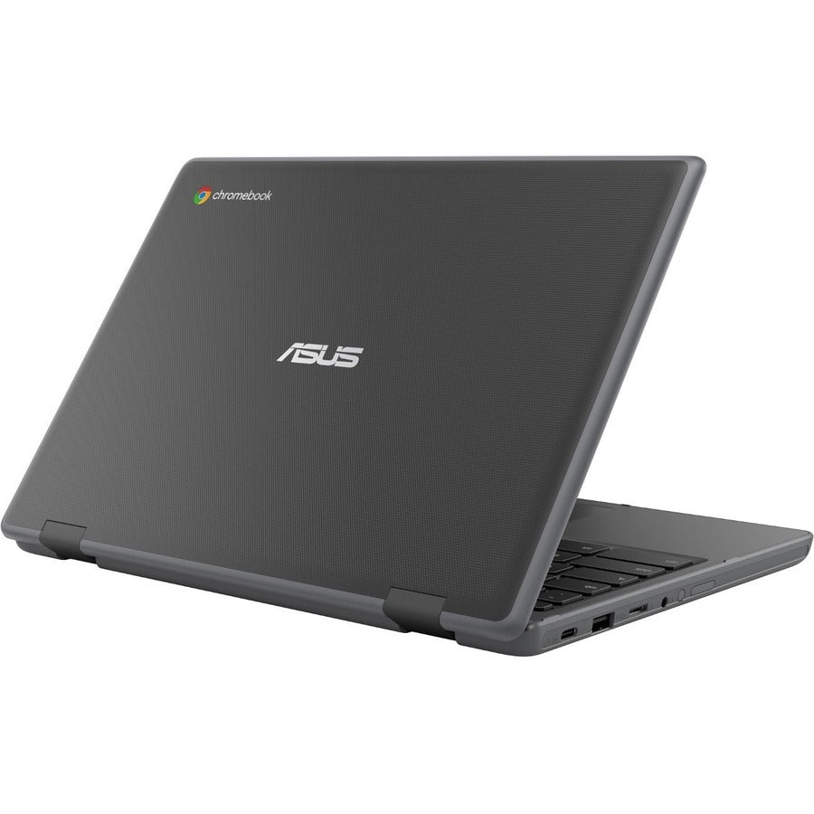 Asus Chromebook Cr1 Cr1100Cka-Yz182 11.6" Rugged Chromebook - Hd - 1366 X 768 - Intel Celeron N5100 Quad-Core (4 Core) 1.10 Ghz - 8 Gb Total Ram - 32 Gb Flash Memory - Dark Gray