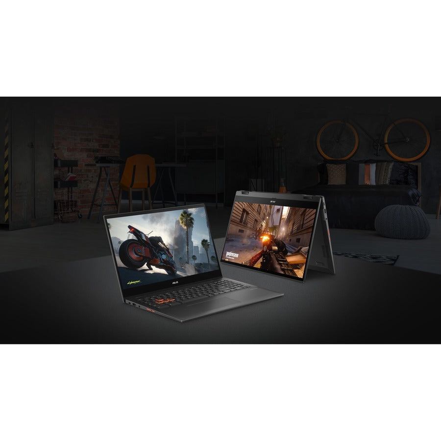 Asus Chromebook Flip CM5 CM5500FDA-DN344T 15.6 Touchscreen Convertible 2 in 1 Chromebook - Full HD - AMD Ryzen 3 3250C - 4 GB - 64 GB Flash Memory - Mineral Gray"