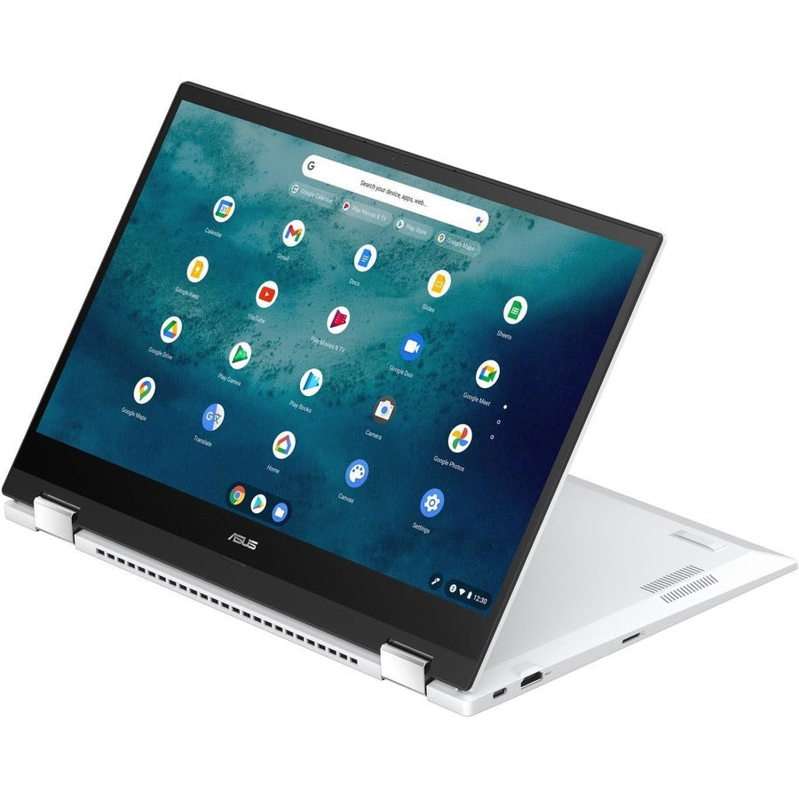 Asus Chromebook Flip CX5500 CX5500FEA-YZ568T 15.6 Touchscreen Convertible Chromebook - Full HD - Intel Core i5 11th Gen i5-1135G7 - 16 GB - 128 GB SSD - Immersive White"