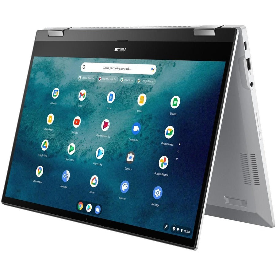 Asus Chromebook Flip CX5500 CX5500FEA-YZ568T 15.6 Touchscreen Convertible Chromebook - Full HD - Intel Core i5 11th Gen i5-1135G7 - 16 GB - 128 GB SSD - Immersive White"