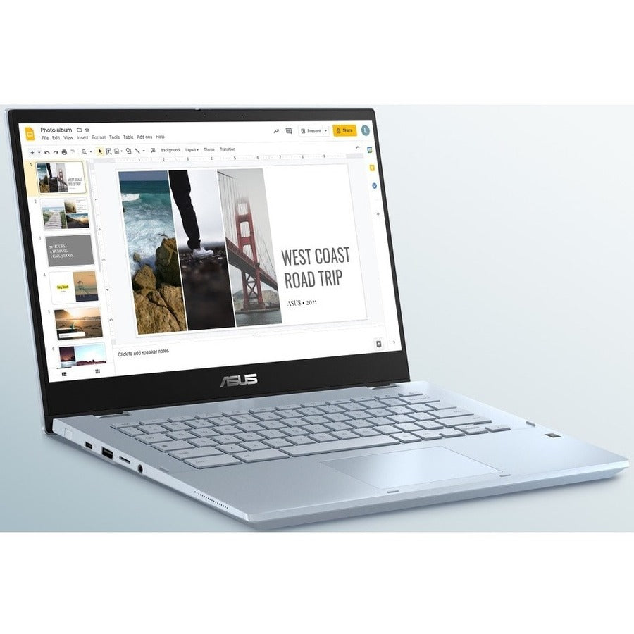 Asus Chromebook Flip Cx3 Cx3400Fma-Dh388T-S 14" Touchscreen Chromebook - Full Hd - 1920 X 1080 - Intel Core I3 11Th Gen I3-1110G4 Dual-Core (2 Core) 2.50 Ghz - 8 Gb Total Ram - 128 Gb Ssd - Ai Blue