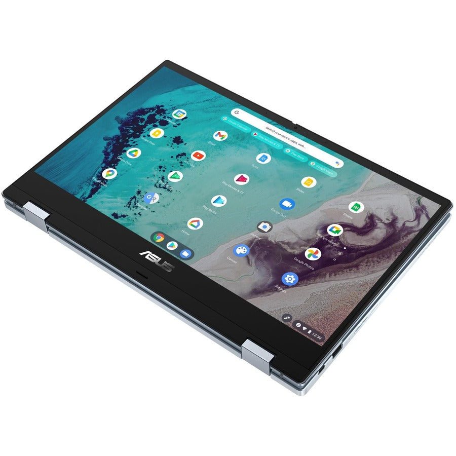 Asus Chromebook Flip Cx3400 Cx3400Fma-Dh586T-S 14" Touchscreen Convertible Chromebook - Full Hd - 1920 X 1080 - Intel Core I5 11Th Gen I5-1130G7 Quad-Core (4 Core) 1.80 Ghz - 16 Gb Total Ram - 16 Gb On-Board Memory - 256 Gb Ssd - Ai Blue