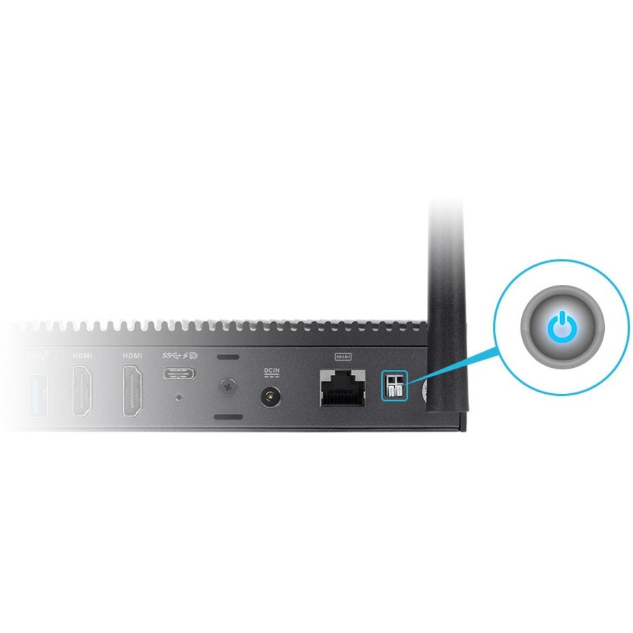 Asus Chromebox CHROMEBOX4-F7070U Desktop Computer - Intel Core i7 10th Gen i7-10510U - 16 GB - 256 GB SSD - Gun Metal