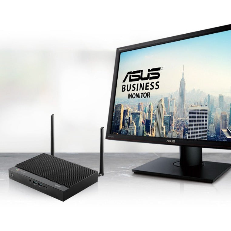 Asus Chromebox CHROMEBOX4-F7070U Desktop Computer - Intel Core i7 10th Gen i7-10510U - 16 GB - 256 GB SSD - Gun Metal