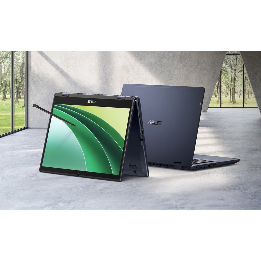 Asus ExpertBook B3 Flip B3402 B3402FEA-XH53T 14 Touchscreen Convertible 2 in 1 Notebook - Full HD - Intel Core i5 11th Gen i5-1135G7 - 16 GB - 256 GB SSD - Star Black"