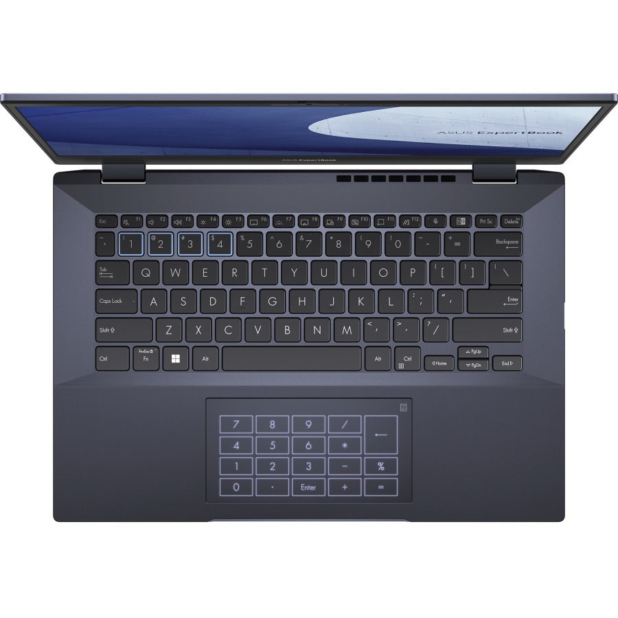 Asus ExpertBook B5 B5402C B5402CBA-XVE75 14 Notebook - Full HD - Intel Core i7 12th Gen i7-1260P - vPro Technology - 16 GB - 1 TB SSD - Star Black"