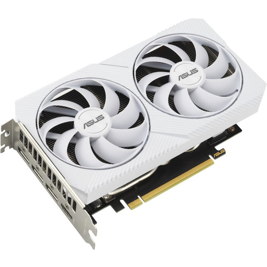 Asus NVIDIA GeForce RTX 3060 Graphic Card - 8 GB GDDR6 DUAL-RTX3060-O8G-WHITE