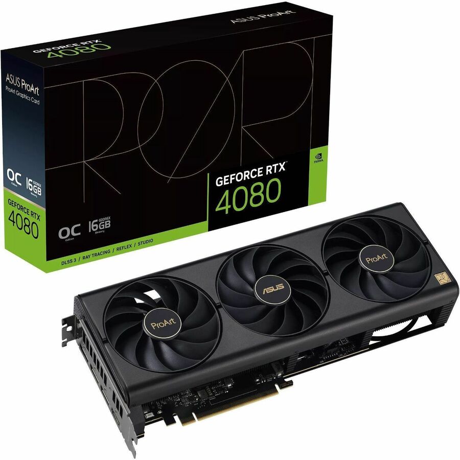 Asus NVIDIA GeForce RTX 4080 Graphic Card - 16 GB GDDR6X - 7680 x 4320 - 2.63 GHz Boost Cl