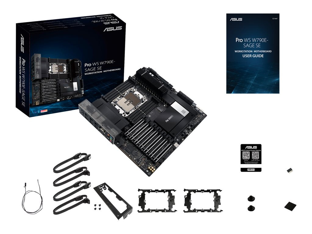 Asus PRO WS W790E-SAGE SE Desktop Motherboard - Intel W790 Chipset - Socket LGA-4677 - Xeo