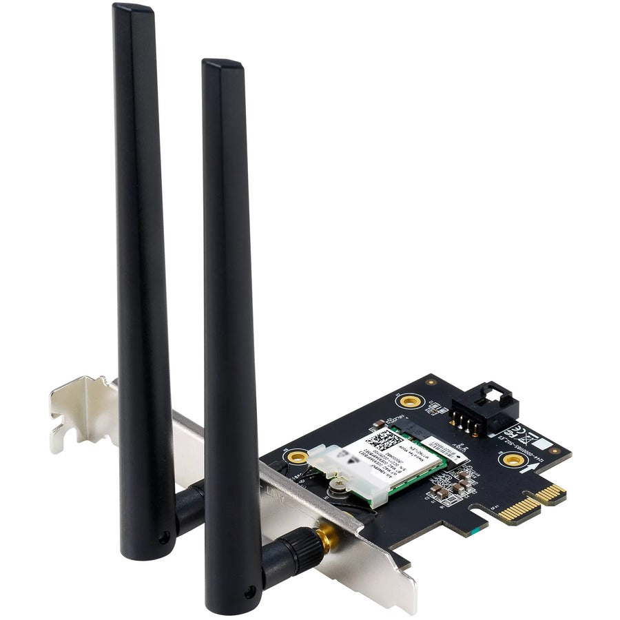 Asus Pce-Ax1800 Ieee 802.11Ax Bluetooth 5.2 Dual Band Wi-Fi/Bluetooth Combo Adapter For Desktop Computer/Wireless Router