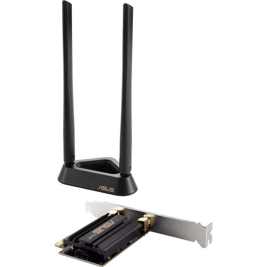 Asus Pce-Axe58Bt Ieee 802.11Ax Bluetooth 5.2 Tri Band Wi-Fi/Bluetooth Combo Adapter For Computer
