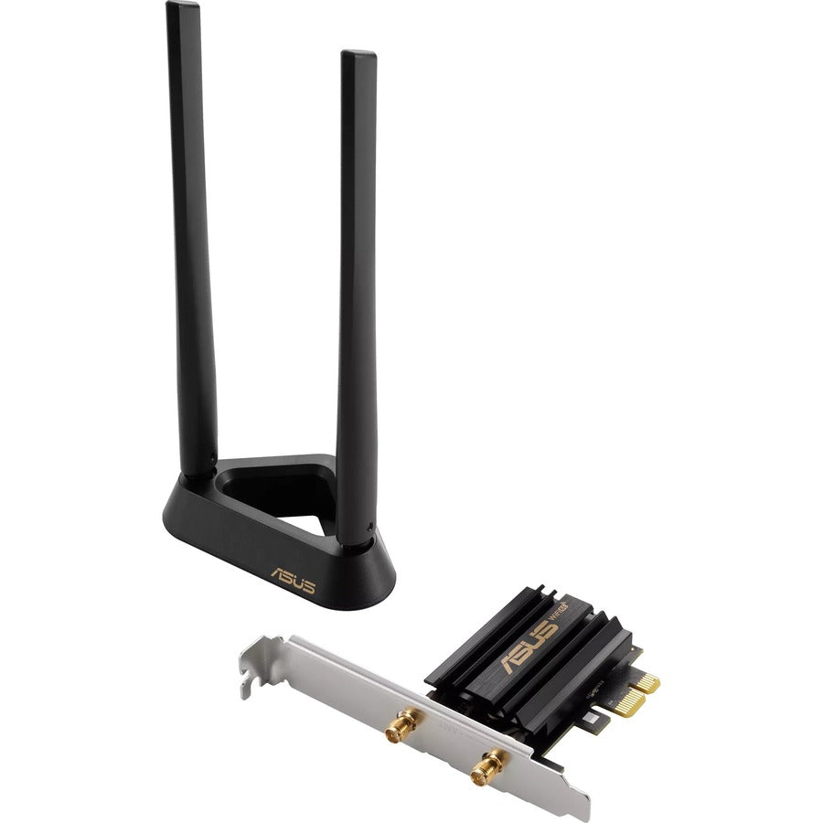 Asus Pce-Axe58Bt Ieee 802.11Ax Bluetooth 5.2 Tri Band Wi-Fi/Bluetooth Combo Adapter For Computer