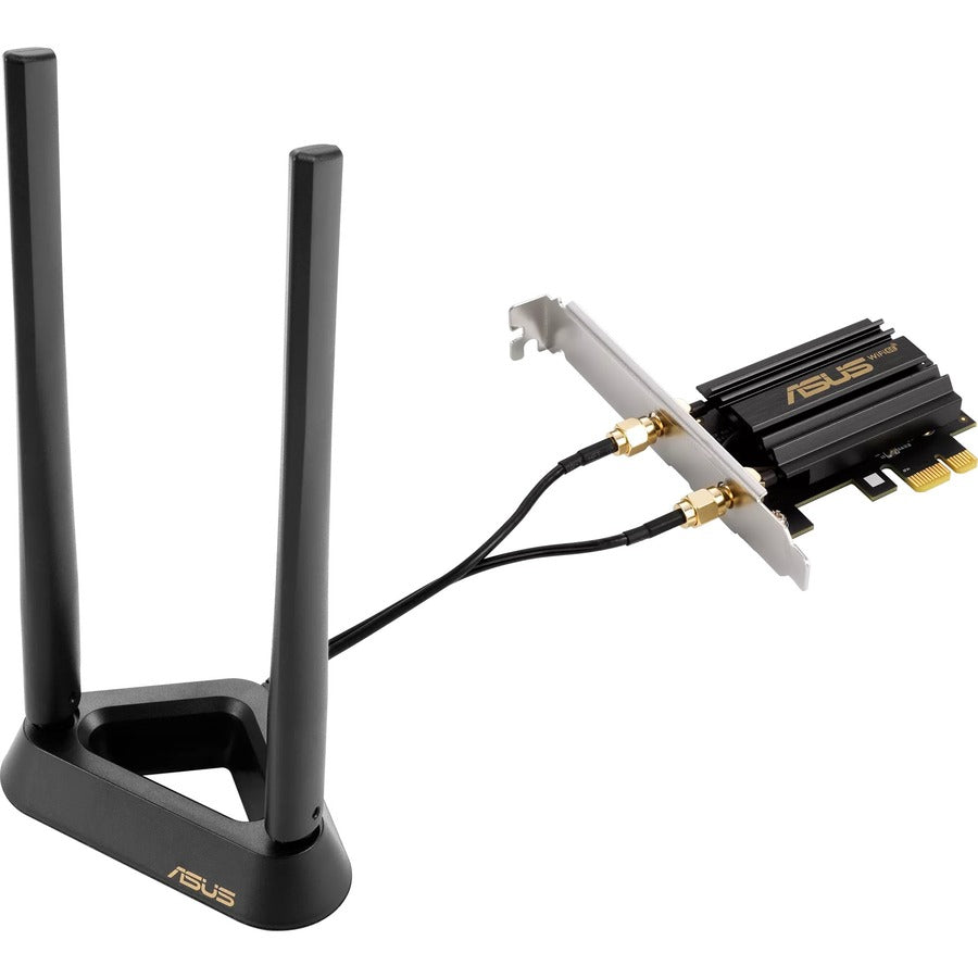 Asus Pce-Axe58Bt Ieee 802.11Ax Bluetooth 5.2 Tri Band Wi-Fi/Bluetooth Combo Adapter For Computer