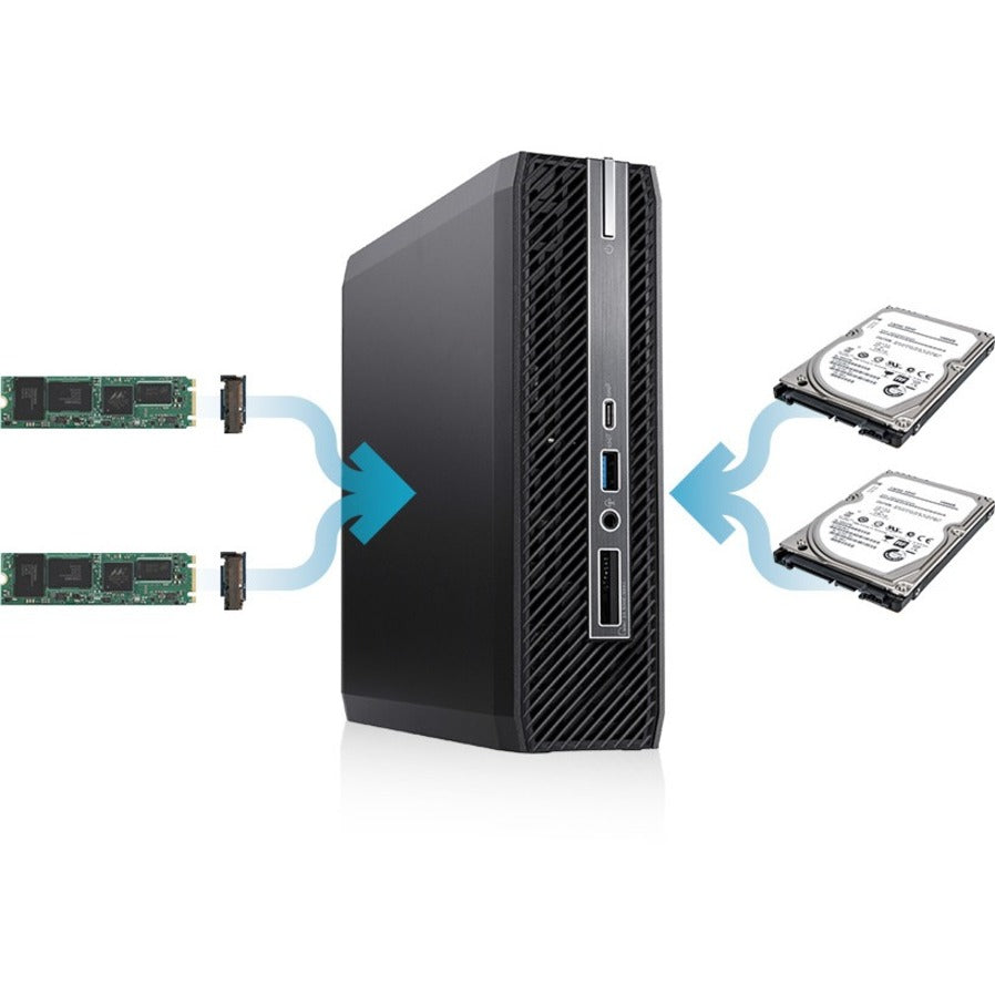 Asus Pn80 Pn80-Sys715Pxfd Desktop Computer - Intel Core I7 11Th Gen I7-11700B 3.20 Ghz - 16 Gb Ram Ddr4 Sdram - 512 Gb M.2 Pci Express Nvme 4.0 Ssd - Mini Pc - Black