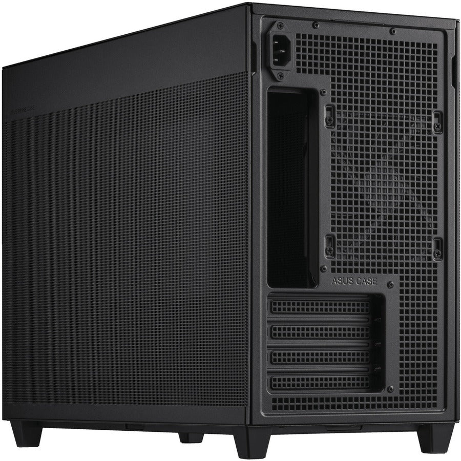 Asus Prime AP201 Computer Case - Small Tower - Black - Mesh - 4 x Bay - 1 x 4.72 x Fan(s)