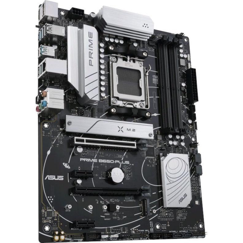 Asus Prime B650-PLUS Desktop Motherboard - AMD B650 Chipset - Socket AM5 - ATX