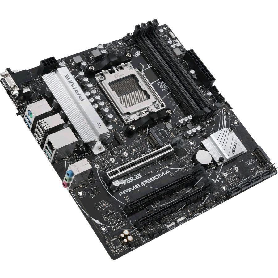 Asus Prime B650M-A-CSM Desktop Motherboard - AMD B650 Chipset - Socket AM5 - Micro ATX