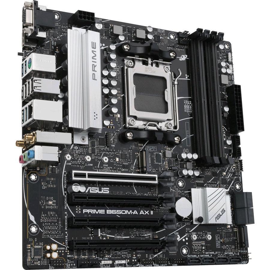 Asus Prime Gaming Desktop Motherboard - AMD B650 Chipset - Socket AM5 - Micro ATX