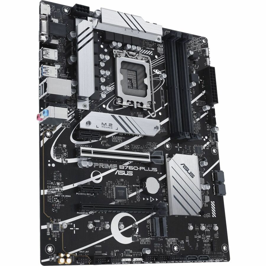 Asus Prime PRIME B760-PLUS Desktop Motherboard - Intel B760 Chipset - Socket LGA-1700 - AT