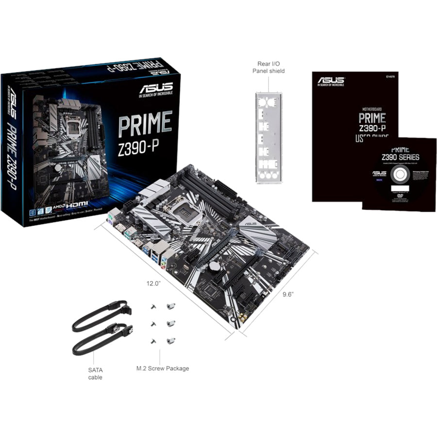 Asus Prime Z390-P Lga 1151 (300 Series) Intel Z390 Sata 6Gb/S Atx Intel Motherboard