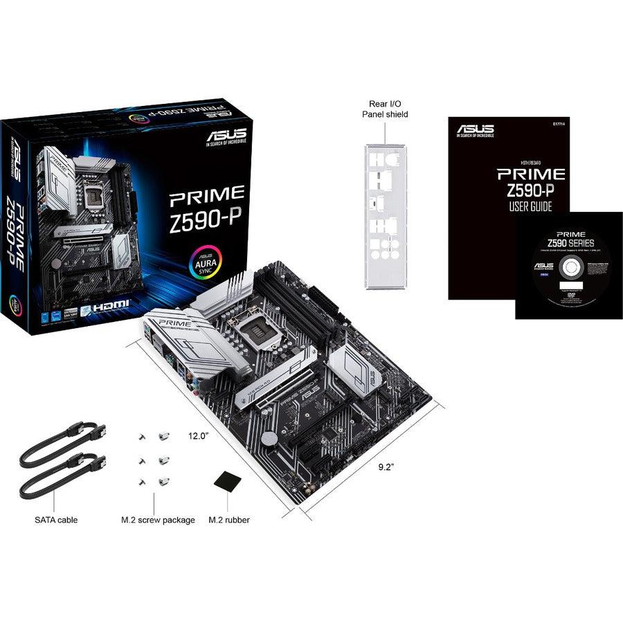 Asus Prime Z590-P Lga 1200 Intel Z590 Sata 6Gb/S Atx Intel Motherboard