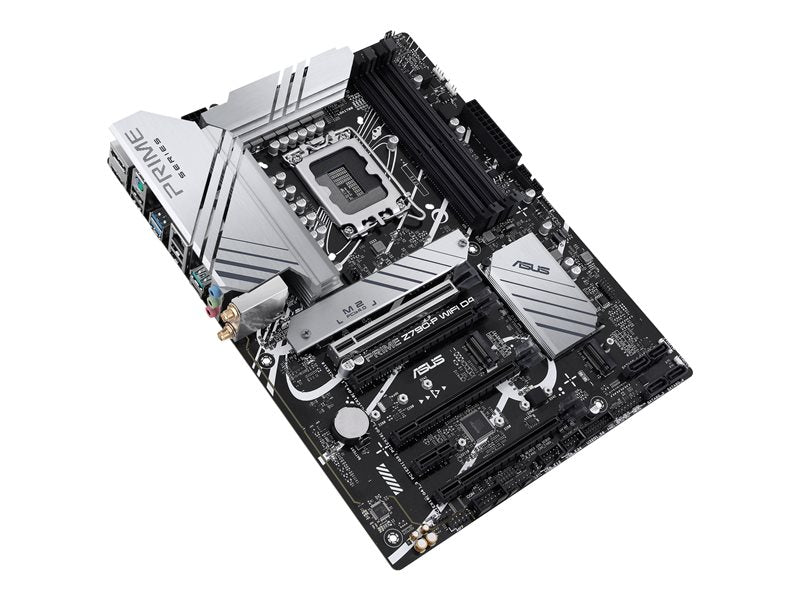 Asus Prime Z790-P Wifi D4 - Motherboard - Atx - Lga1700 Socket - Z790 Chipset - Usb 3.2 Gen 1, Usb 3.2 Gen 2, Usb-C 3.2 Gen2, Usb-C 3.2 Gen 2X2 - 2.5 Gigabit Lan, Wi-Fi 6, Bluetooth - Onboard Graphics (Cpu Required) - Hd Audio (8-Channel)