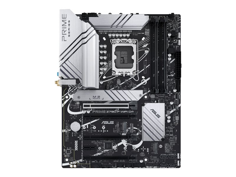 Asus Prime Z790-P Wifi D4 - Motherboard - Atx - Lga1700 Socket - Z790 Chipset - Usb 3.2 Gen 1, Usb 3.2 Gen 2, Usb-C 3.2 Gen2, Usb-C 3.2 Gen 2X2 - 2.5 Gigabit Lan, Wi-Fi 6, Bluetooth - Onboard Graphics (Cpu Required) - Hd Audio (8-Channel)