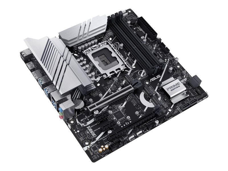 Asus Prime Z790M-Plus D4 - Motherboard - Micro Atx - Lga1700 Socket - Z790 Chipset - Usb 3.2 Gen 1, Usb 3.2 Gen 2, Usb-C 3.2 Gen 2X2, Usb-C 3.2 Gen 1 - Gigabit Lan - Onboard Graphics (Cpu Required) - Hd Audio (8-Channel)