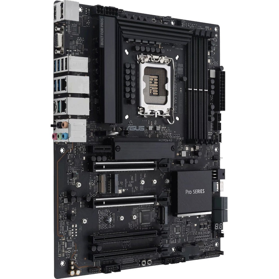 Asus Pro WS W680-ACE IPMI Workstation Motherboard - Intel W680 Chipset - Socket LGA-1700 -
