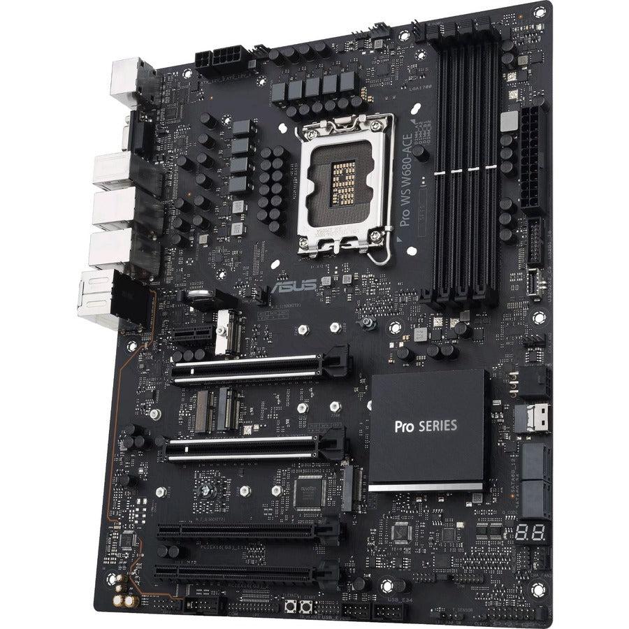 Asus Pro WS W680-ACE Workstation Motherboard - Intel W680 Chipset - Socket LGA-1700 - Intel Optane Memory Ready - ATX