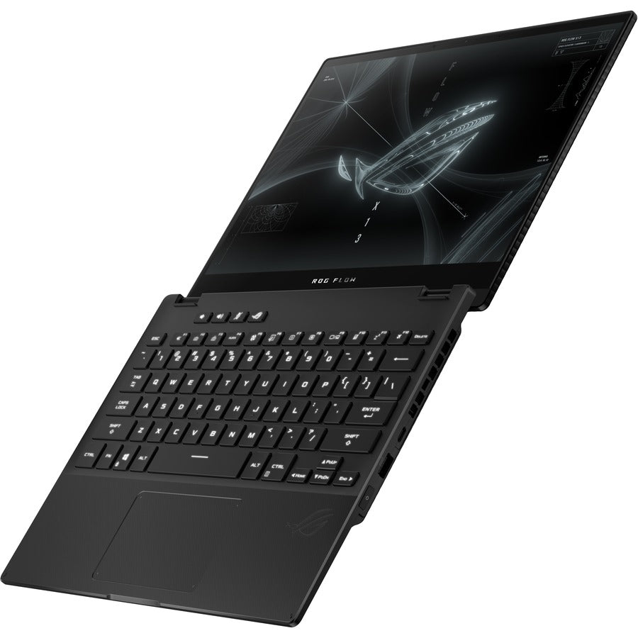 Asus ROG Flow X13 GV301 GV301QH-XS98-B 13.4" Touchscreen Gaming Notebook - WQUXGA - 3840 x 2400 - AMD Ryzen 9 5980HS 3.10 GHz - 32 GB Total RAM - 1 TB SSD - Off Black