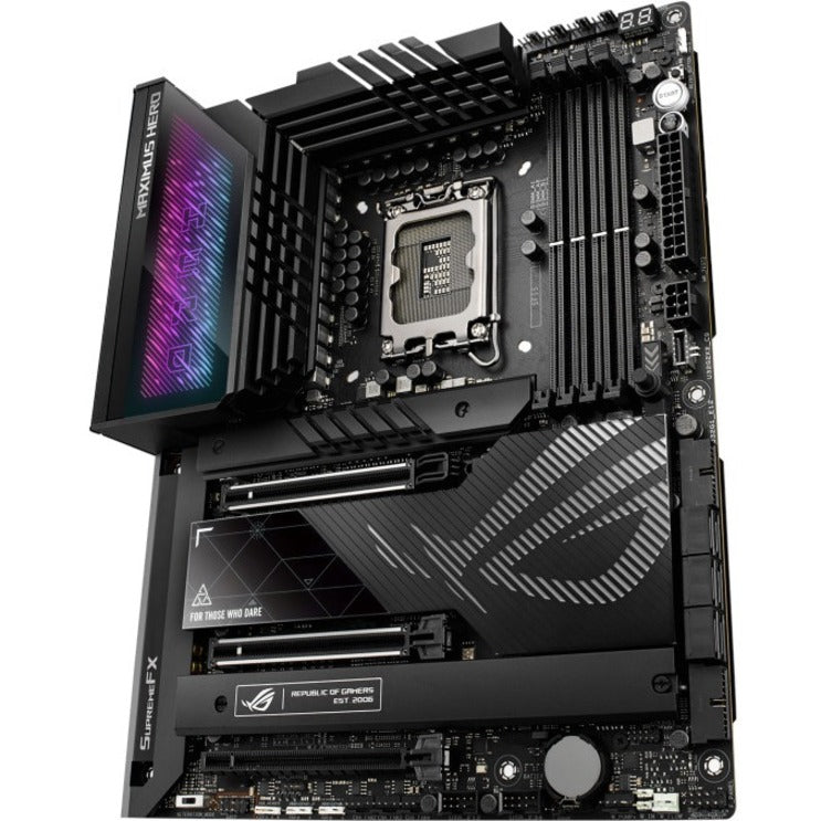 Asus ROG Maximus Z790 Hero Maximus Z790 Hero Gaming Desktop Motherboard - Intel Z790 Chipset - Socket LGA-1700 - ATX