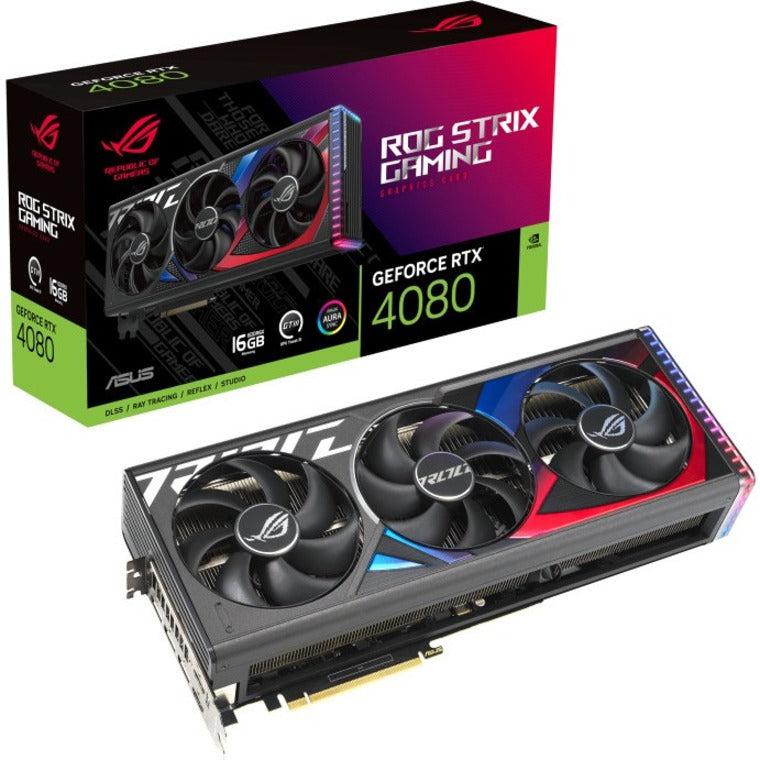 Asus ROG NVIDIA GeForce RTX 4080 Graphic Card - 16 GB GDDR6X ROGSTRIXRTX408016GGA