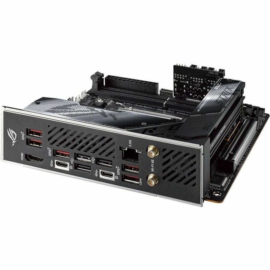 Asus ROG Strix X670E-I GAMING WIFI Gaming Desktop Motherboard - AMD X670 Chipset - Socket AM5 - Mini ITX ROGSTRIXX670EIGAMING