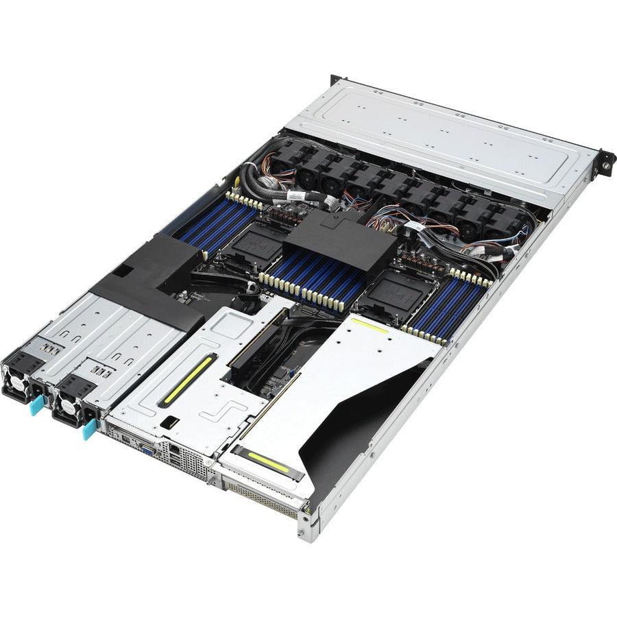 Asus RS700-E11-RS12U-16W10G Barebone System - 1U Rack-mountable - Socket LGA-4677 - 2 x Processor Support