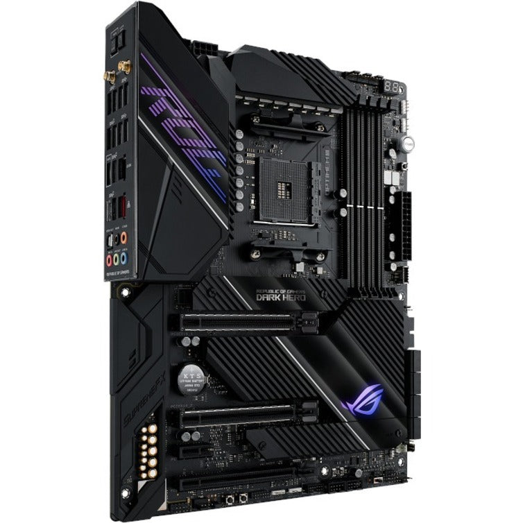 Asus ROG Crosshair VIII Dark Hero Desktop Motherboard - AMD X570 Chipset - Socket AM4 - ATX ROG CROSSHAIRVIIIDARKHERO