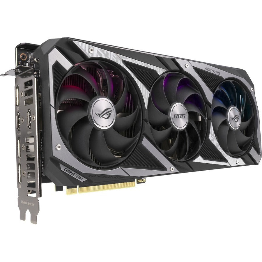 Asus ROG NVIDIA GeForce RTX 3060 Graphic Card - 12 GB GDDR6 ROG-STRIX-RTX3060-O12G-V2-GAMING