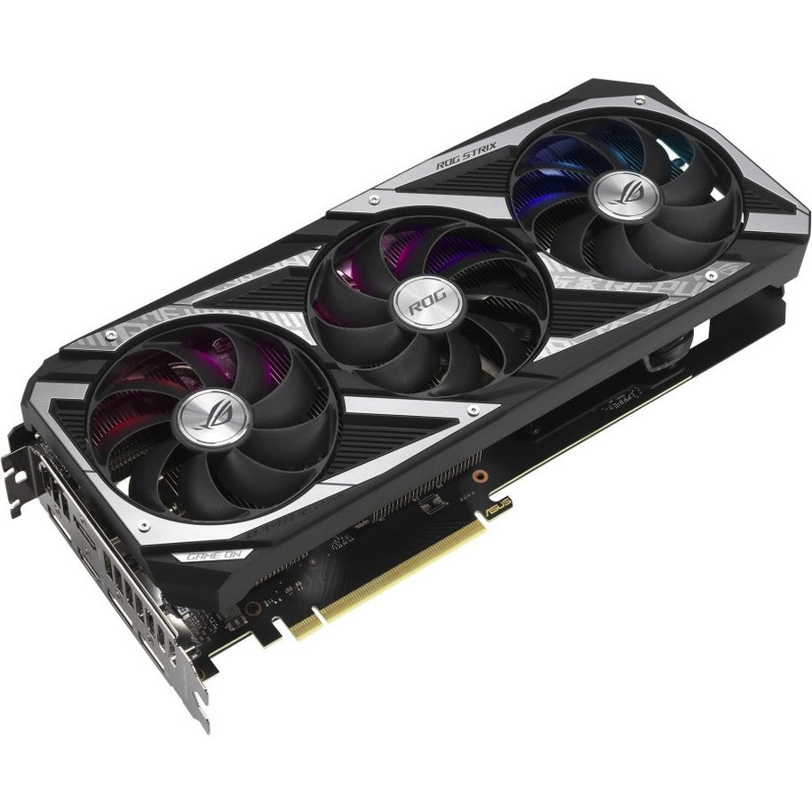 Asus ROG NVIDIA GeForce RTX 3060 Graphic Card - 12 GB GDDR6 ROG-STRIX-RTX3060-O12G-V2-GAMING