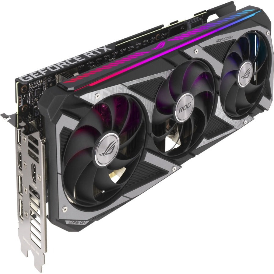 Asus ROG NVIDIA GeForce RTX 3060 Graphic Card - 12 GB GDDR6 ROG-STRIX-RTX3060-O12G-V2-GAMING