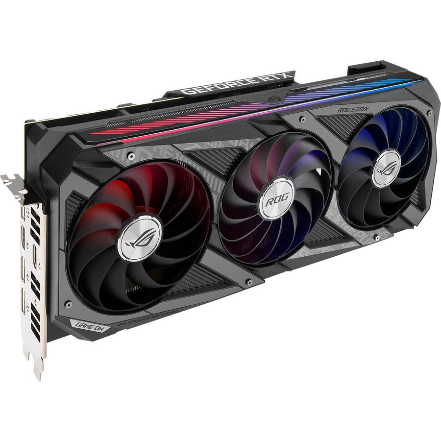Asus ROG NVIDIA GeForce RTX 3060 TI Graphic Card - 8 GB GDDR6 ROG-STRIX-RTX3060TI-O8G-V2-GAMING