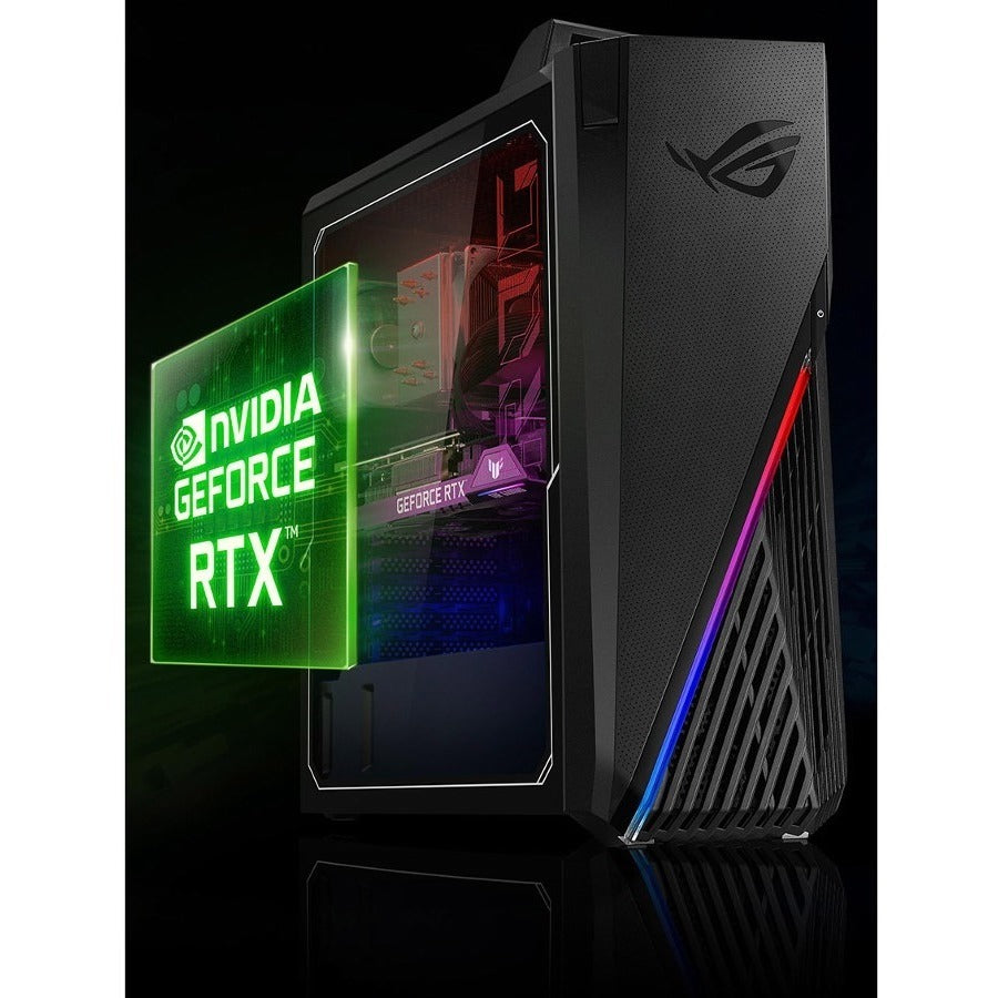 Asus Rog Strix Gt15 G15Cf-Bs764 Gaming Desktop Computer - Intel Core I7 12Th Gen I7-12700F Dodeca-Core (12 Core) 2.10 Ghz - 16 Gb Ram Ddr4 Sdram - 512 Gb M.2 Pci Express Nvme 4.0 Ssd - Mid-Tower - Star Black
