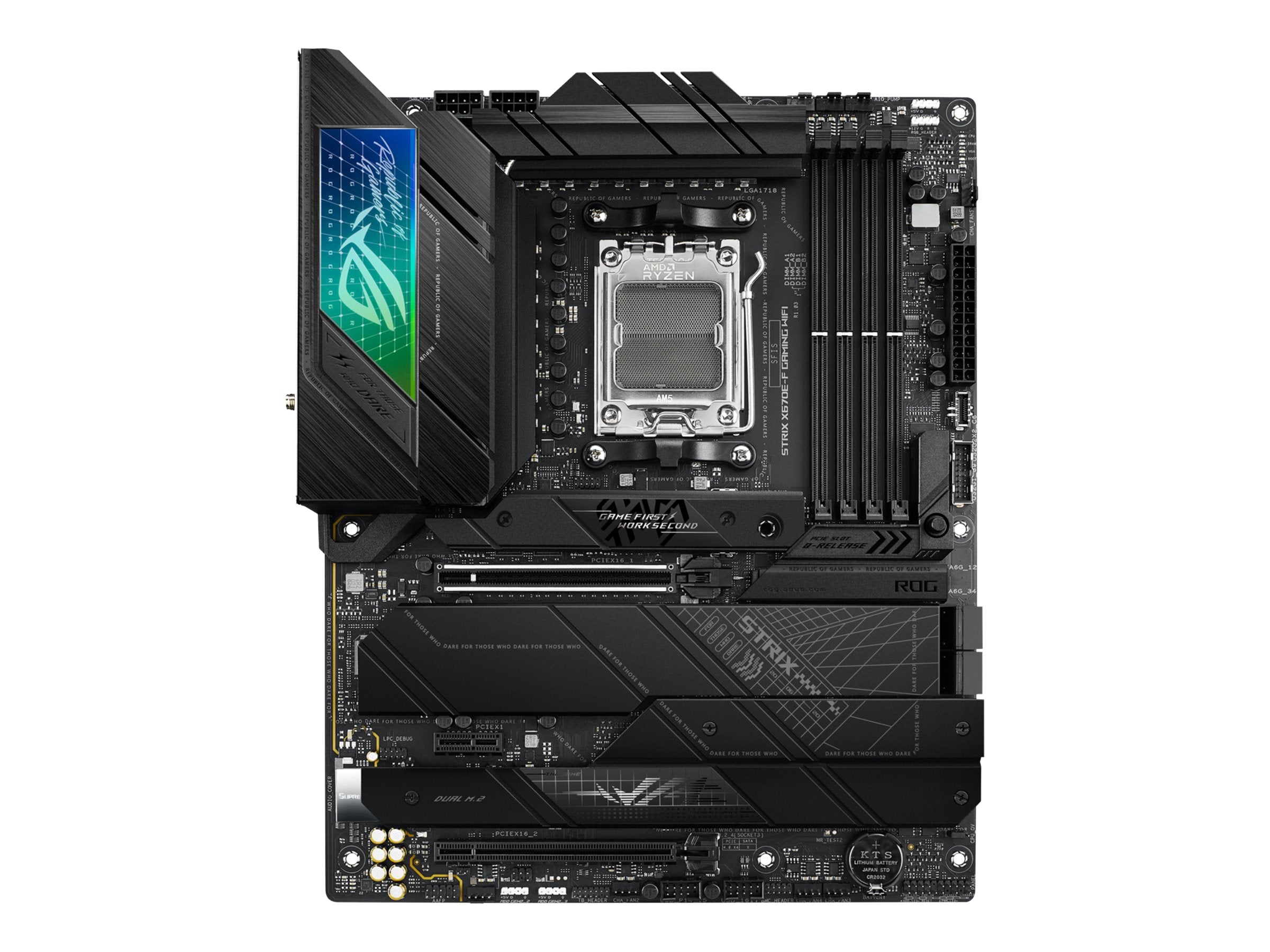 Asus Rog Strix X670E-F Gaming Wifi - Motherboard - Atx - Socket Am5 - Amd X670 Chipset