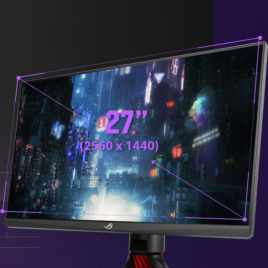 Asus Rog Strix Xg279Q 27 Inch Widescreen 1000:1 1Ms Hdmi/Displayport/Usb Led Lcd Monitor