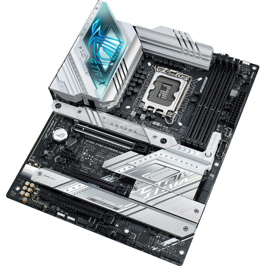 Asus Strix STRIX Z790-A GAMING WIFI D4 Gaming Desktop Motherboard - Intel Z790 Chipset - Socket LGA-1700 - ATX ROGSTRIXZ790AGAMINGWIFID4